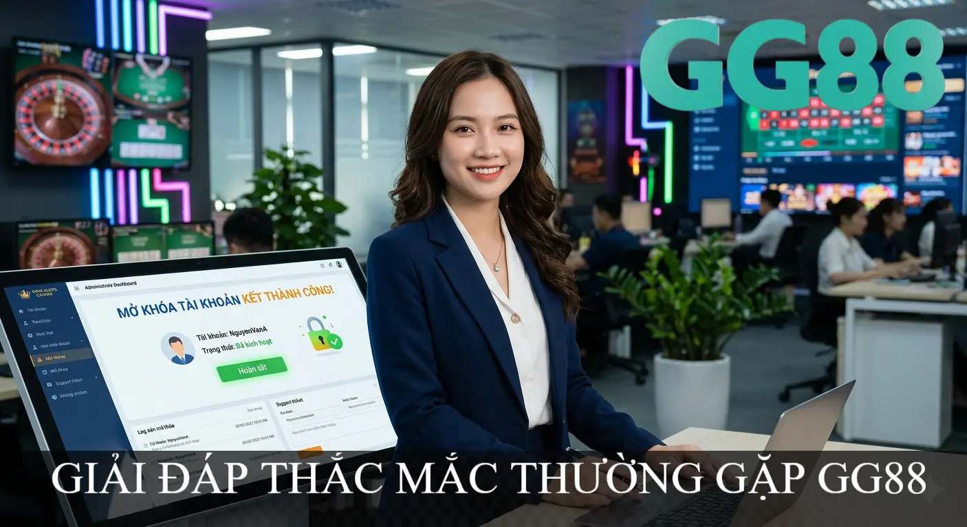 GIẢI ĐÁP THẮC MẮC MỞ KHÓA TÀI KHOẢN GG88