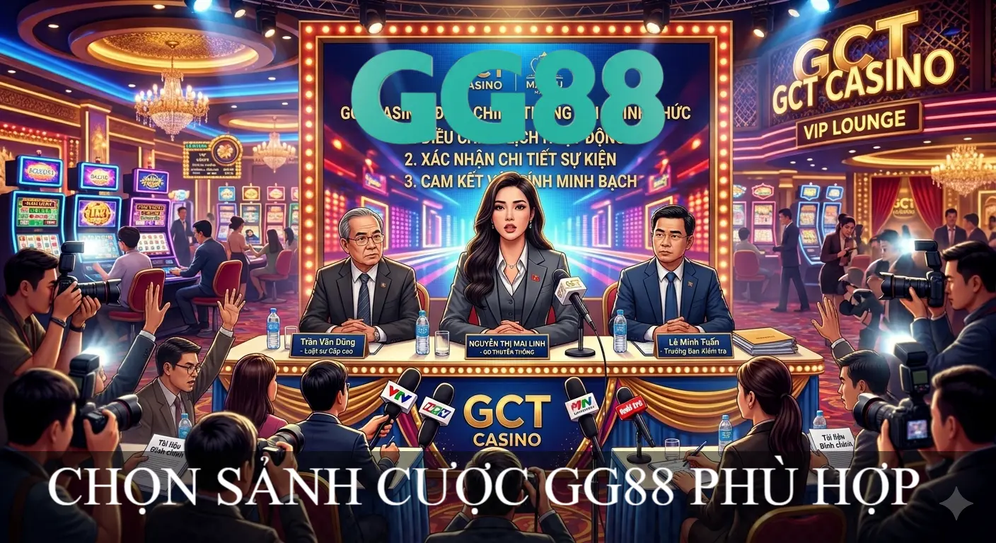 CHỌN SẢNH CƯỢC PHÙ HỢP GG88