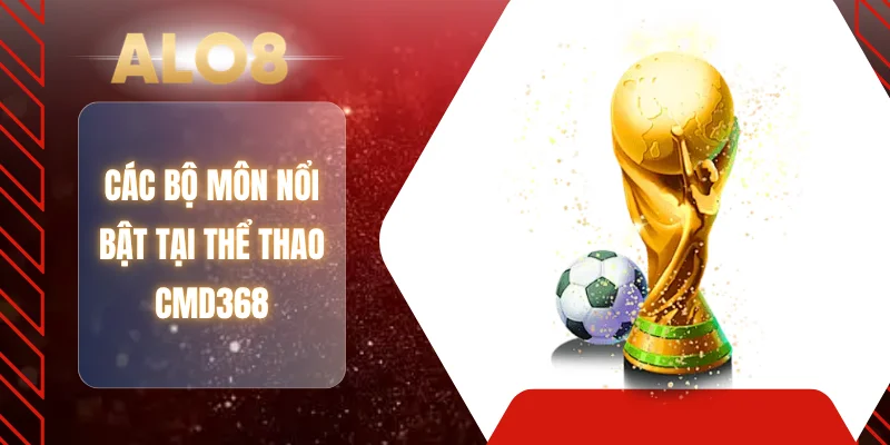 Các bộ môn nổi bật tại thể thao CMD368
