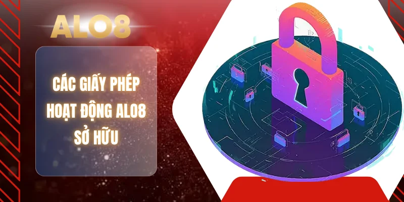 Các giấy phép hoạt động ALO8 sở hữu