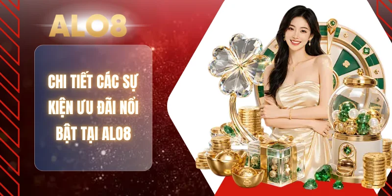 Chi tiết các sự kiện ưu đãi nổi bật tại ALO8