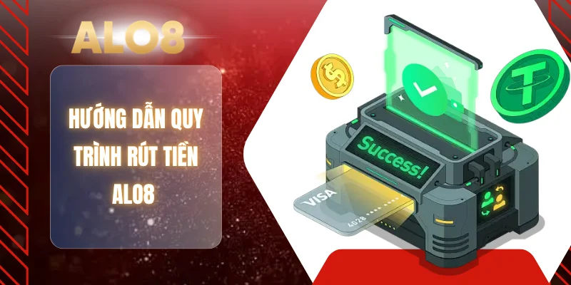 Hướng dẫn quy trình rút tiền ALO8 